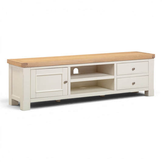 Chester Off-White Large TV Unit