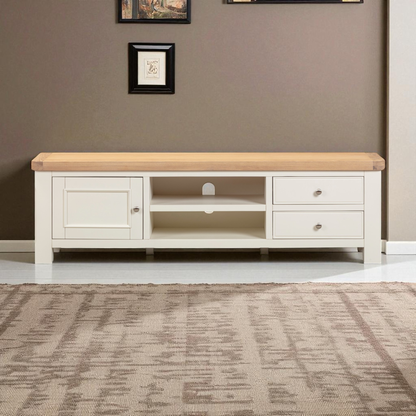 Chester Off-White Large TV Unit