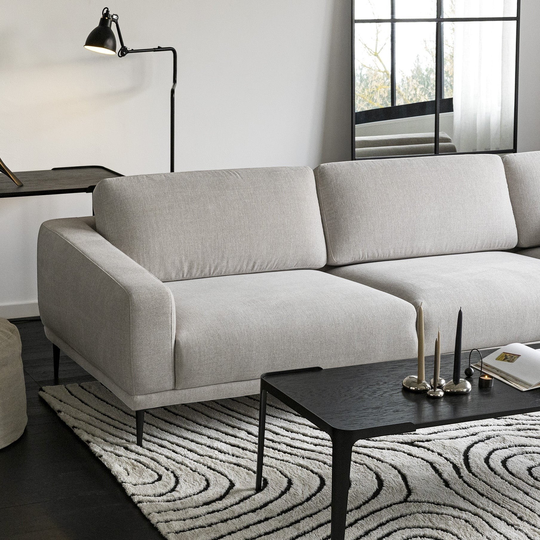 Edvin Set 2 Corner Chaise Sofa - Pieces For Places