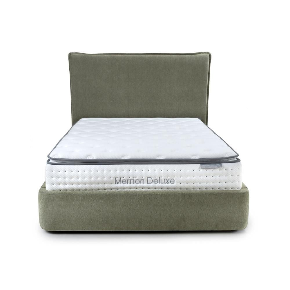 Elda Storage Ottoman Bed Frame - Green