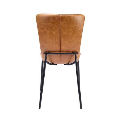 Ella Tan PU Leather Dining Chair