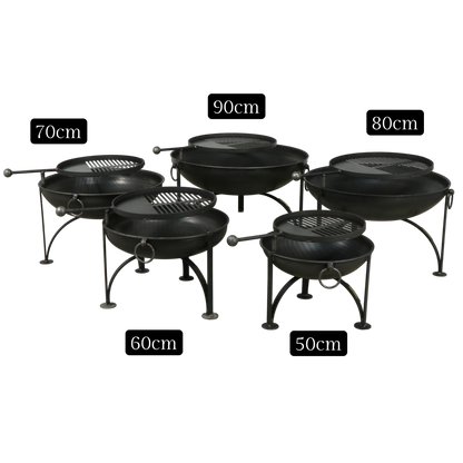 Arched Leg Fire Pits - 5 Sizes