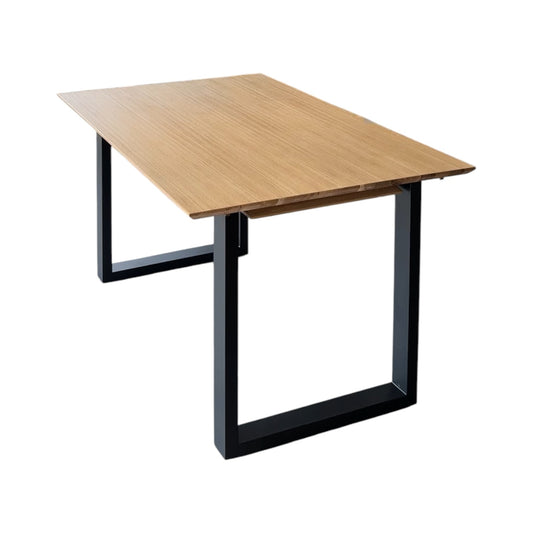 Flipper Oiled Oak Extending Dining Table