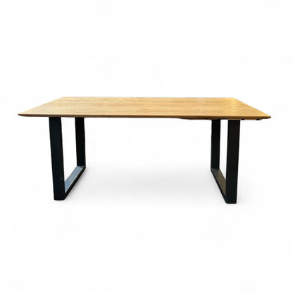 Flipper Oiled Oak Extending Dining Table - 4 Sizes - Pieces For Places