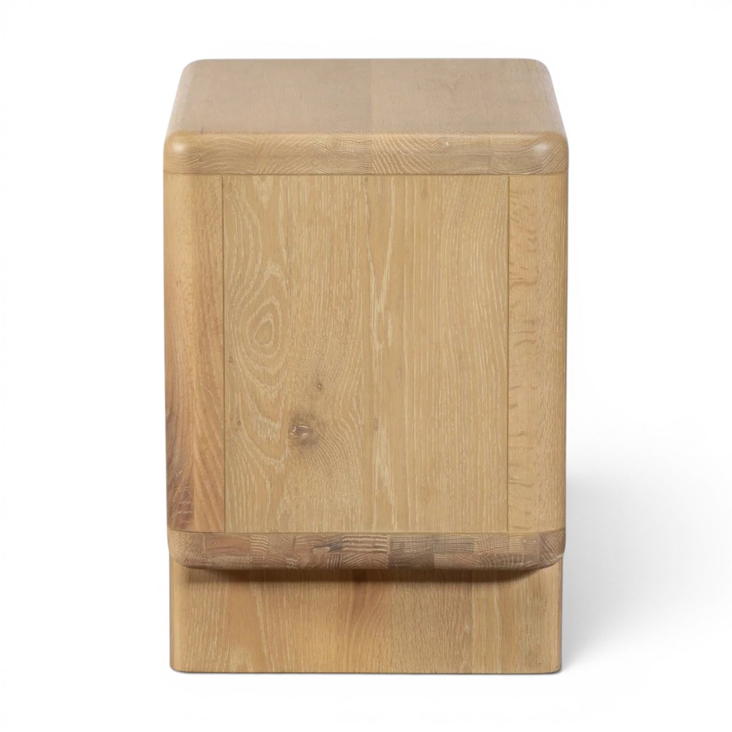 Flynn Solid Oak 2 Drawer Bedside