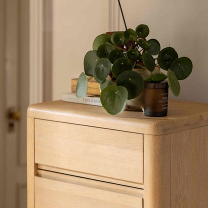 Flynn Solid Oak 5 Drawer Tall Chest