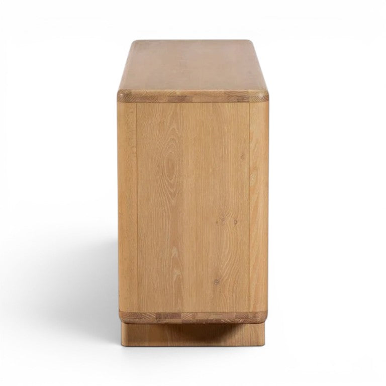 Flynn Solid Oak 6 Drawer Wide Chest