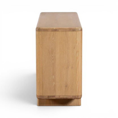 Flynn Solid Oak 6 Drawer Wide Chest