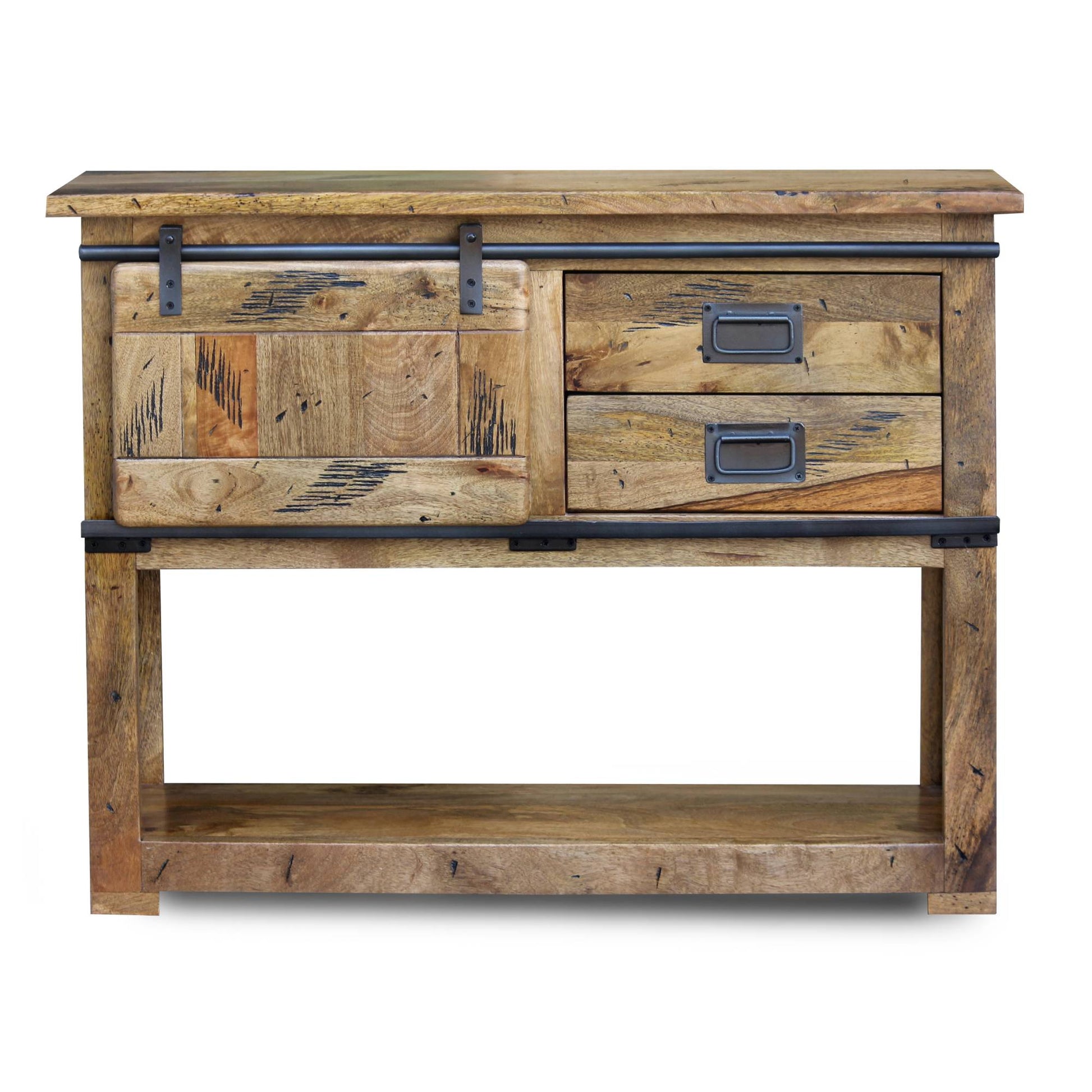 Foundry Mango Wood Console Table - Pieces For Places