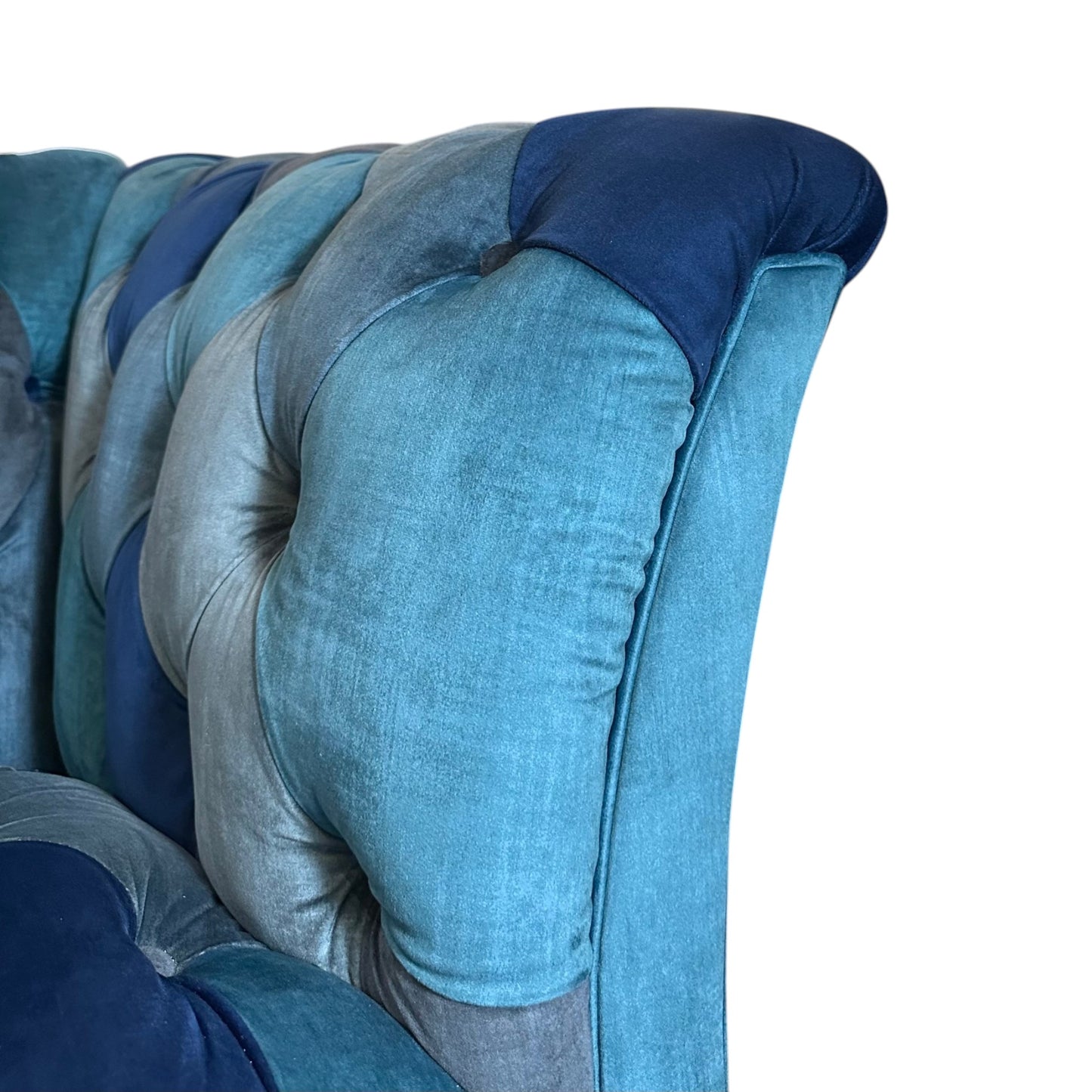 Garswood Velvet Patchwork Chesterfield