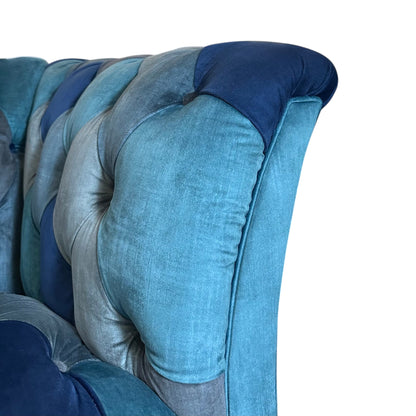 Garswood Velvet Patchwork Chesterfield