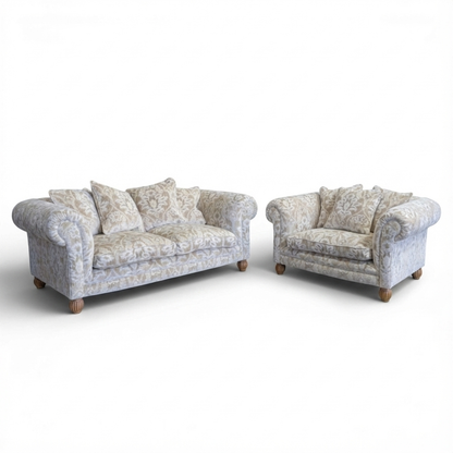 Elgar Midi Sofa & Snuggler Set - Enigma Natural | Ex Display