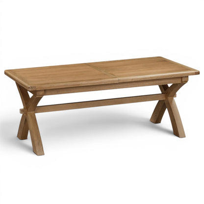 Harrogate Cross Leg Extending Dining Table