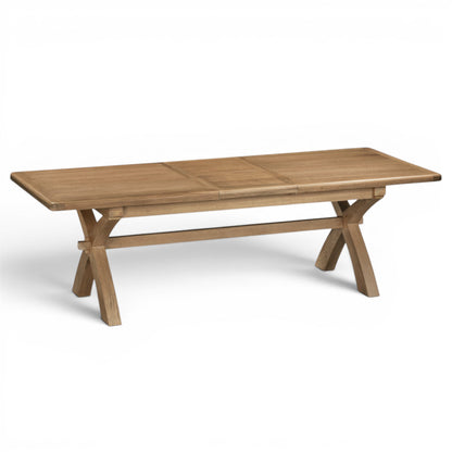 Harrogate Cross Leg Extending Dining Table