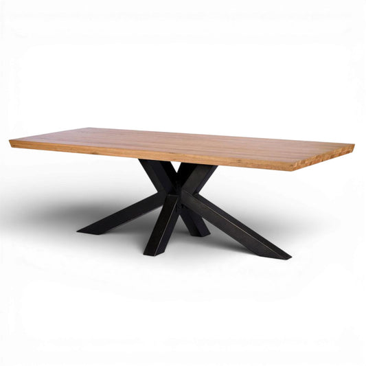 Hoxton Oak Spider Leg Dining Table - 2 Sizes