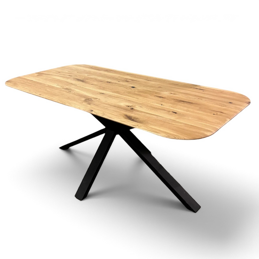 Pebble Oiled Oak Extending Dining Table - Pieces For Places