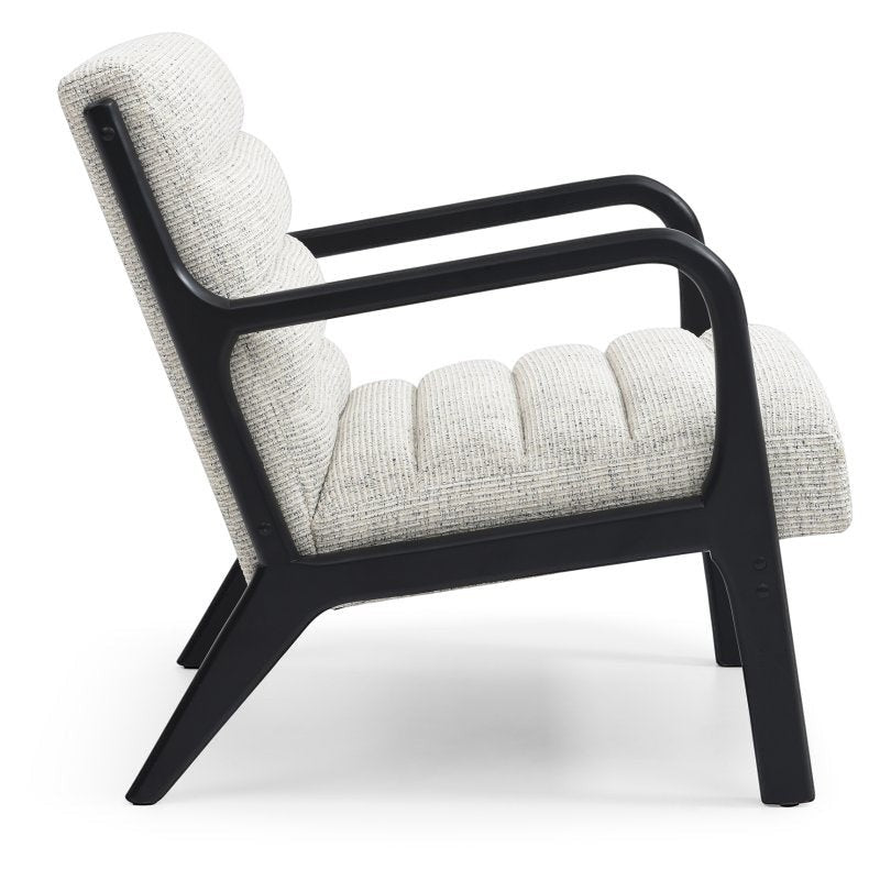 Iris Armchair in White Cord - Pieces For Places
