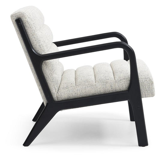 Iris Armchair in White Cord - Pieces For Places