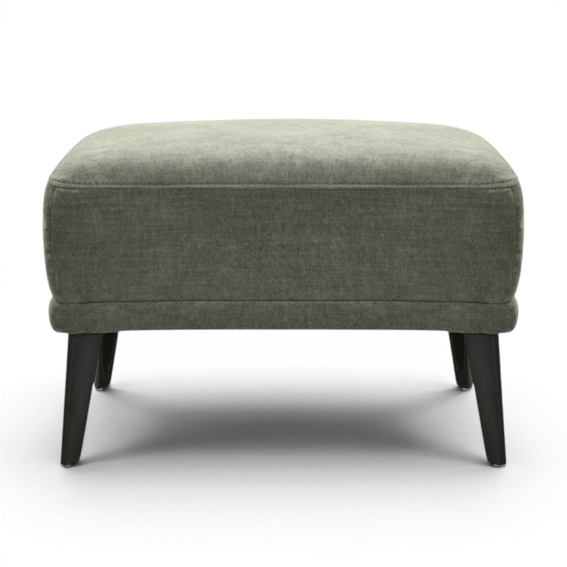 Jia Green Fabric Footstool