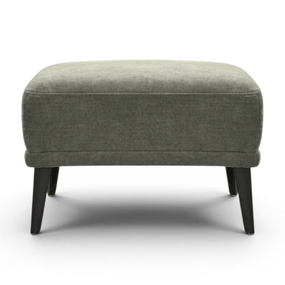 Jia Green Fabric Footstool