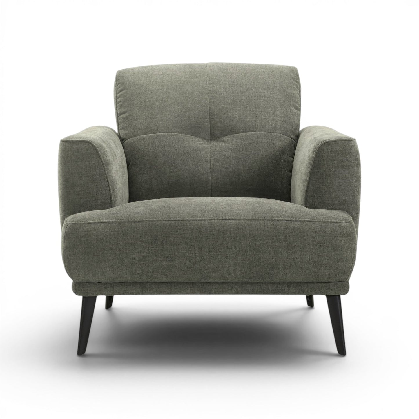 Jia Green Fabric Armchair