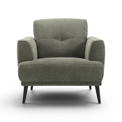 Jia Green Fabric Armchair
