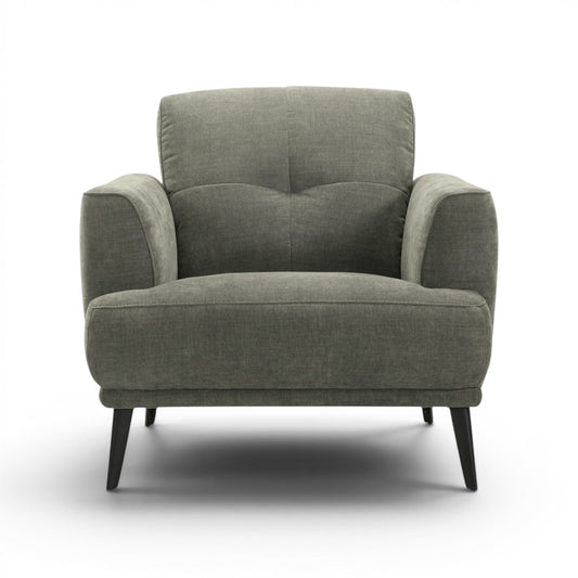 Jia Green Fabric Armchair