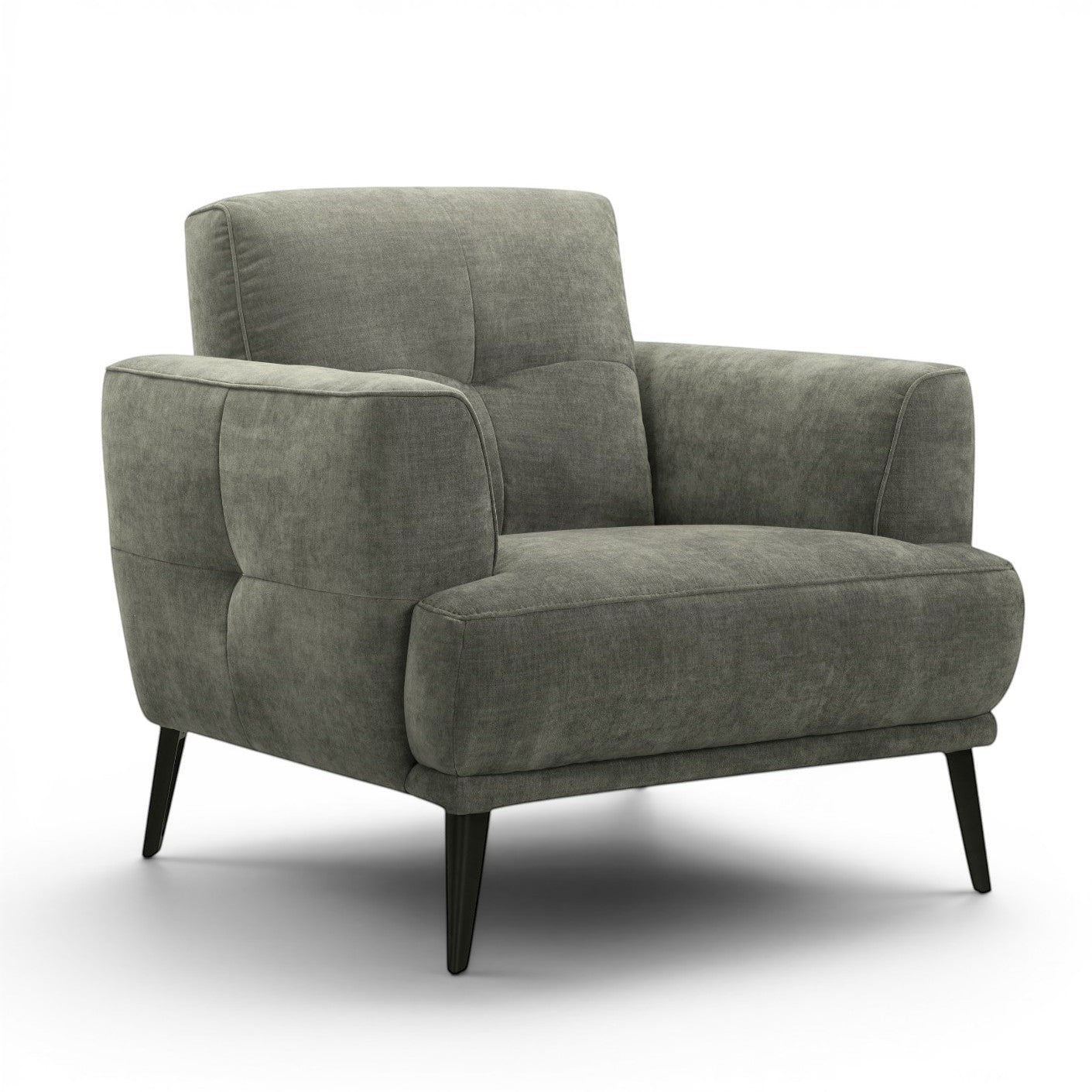Jia Green Fabric Armchair