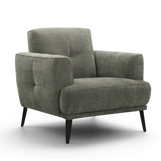 Jia Green Fabric Armchair