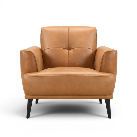 Jia Tan Leather Armchair - Pieces For Places