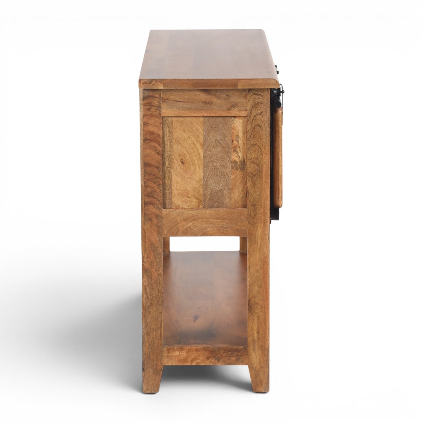 Industrial Solid Mango Wood Console Table