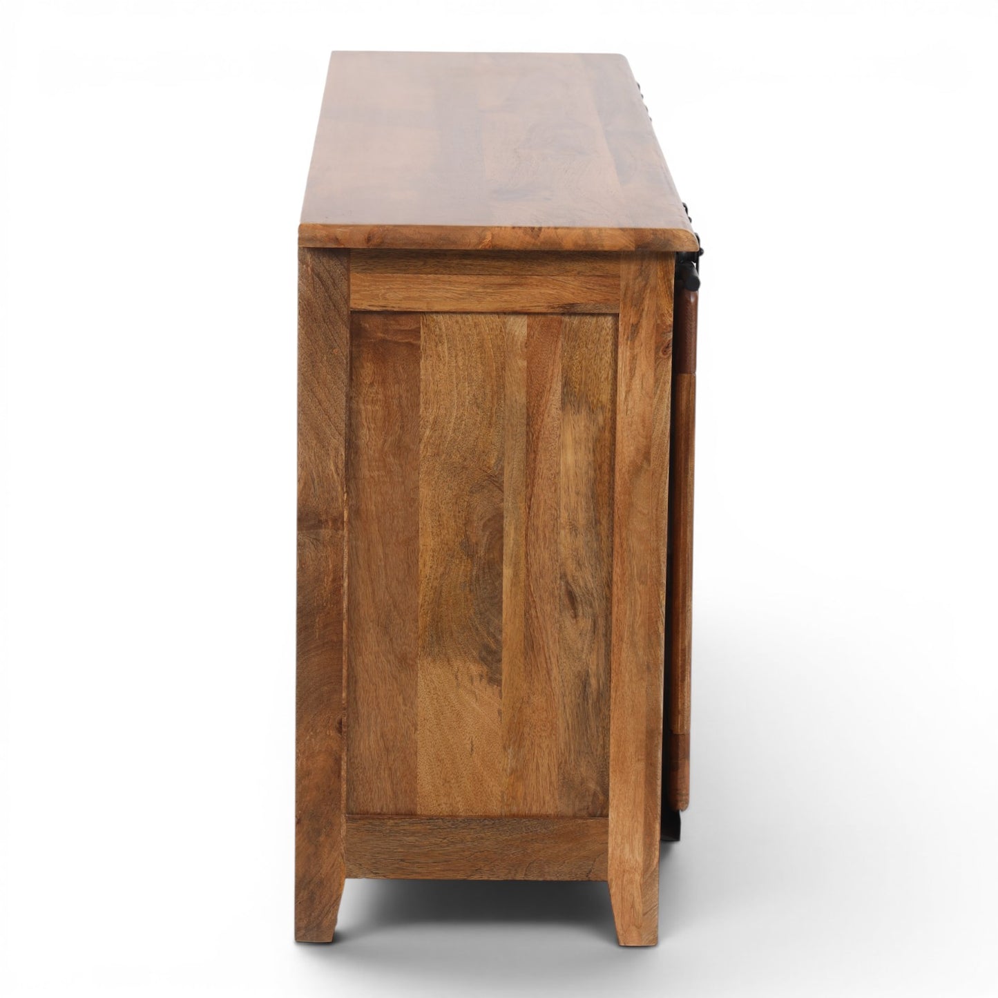 Industrial Solid Mango Wood Sideboard