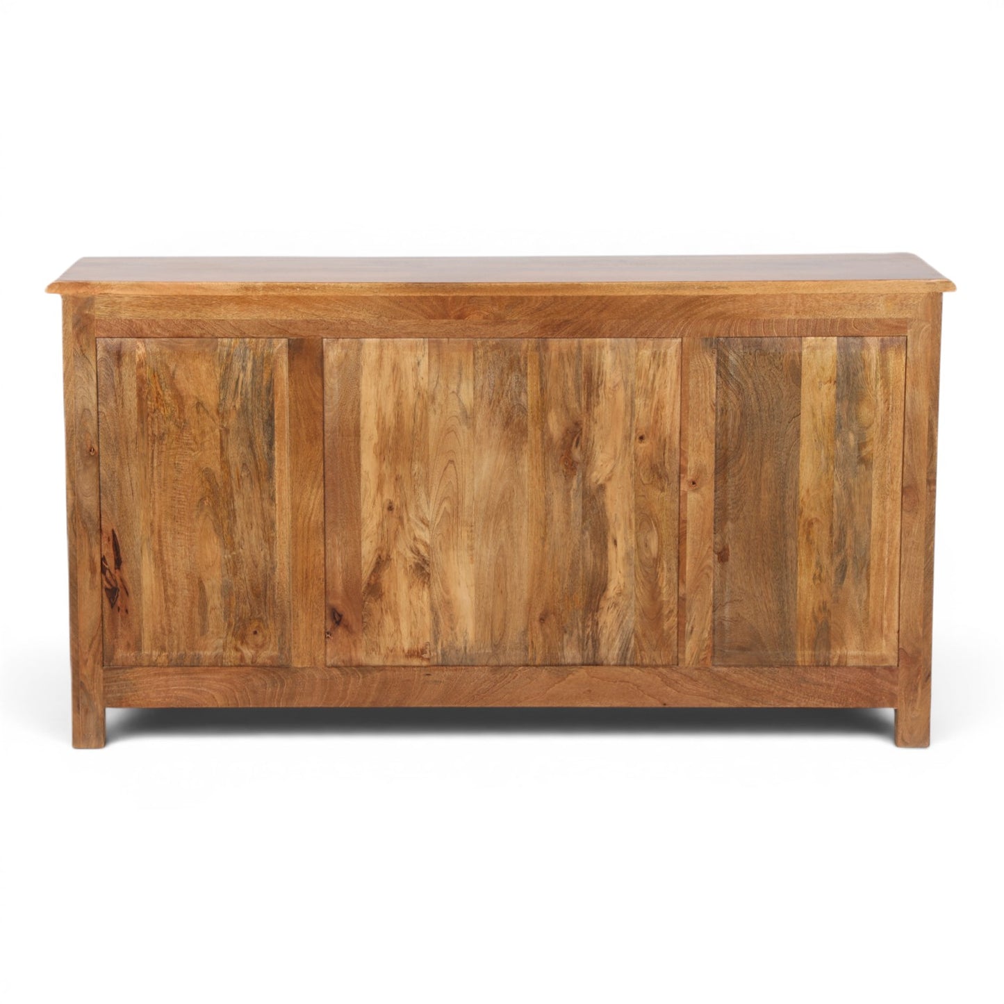 Industrial Solid Mango Wood Sideboard