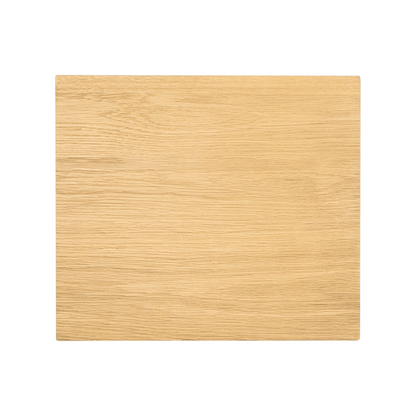 Pieces For Places Larsen bedside table natural oak wood grain texture close up