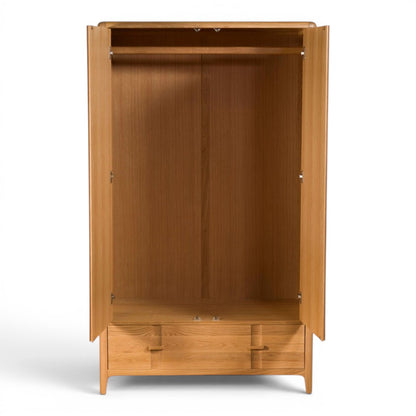 Maddison Oak Double Wardrobe