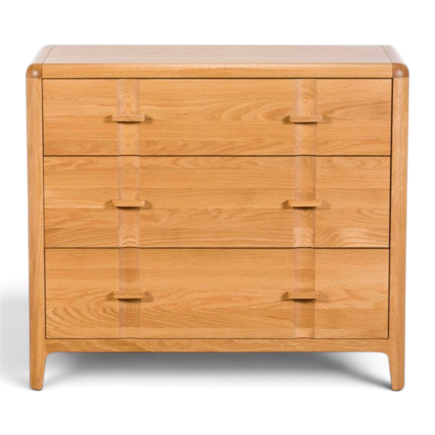 Maddison Oak 3 Drawer Chest