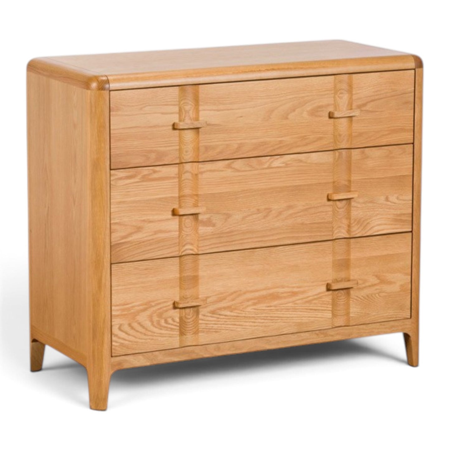 Maddison Oak 3 Drawer Chest