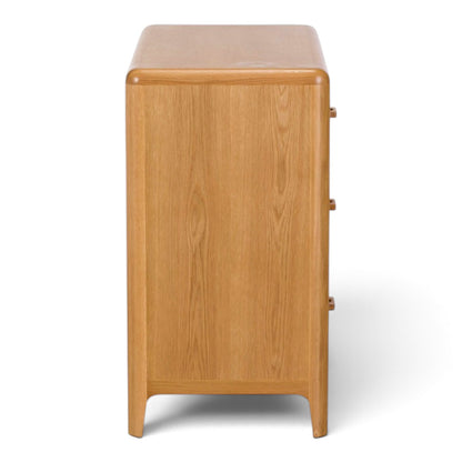 Maddison Oak 3 Drawer Chest