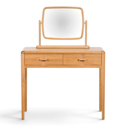 Maddison Oak Dressing Table with Mirror