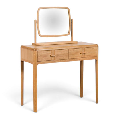Maddison Oak Dressing Table with Mirror
