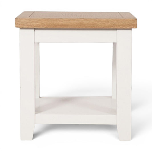Marlowe White Oak Lamp Table