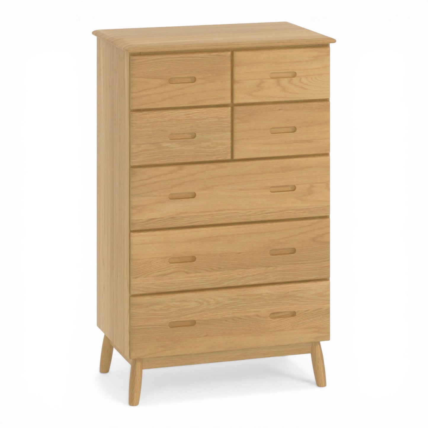Malmback Oak 4 Over 3 Tall Chest