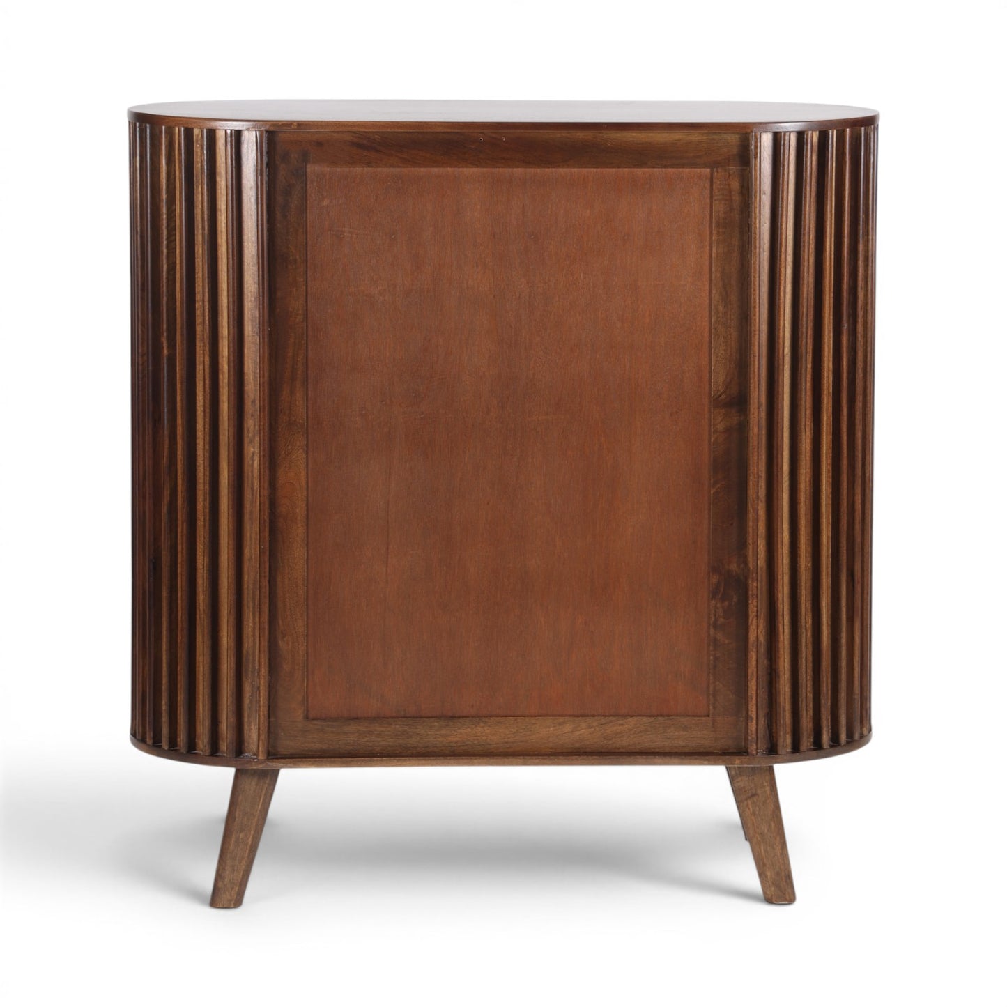 Mason Slatted Dark Mango Wood Highboard