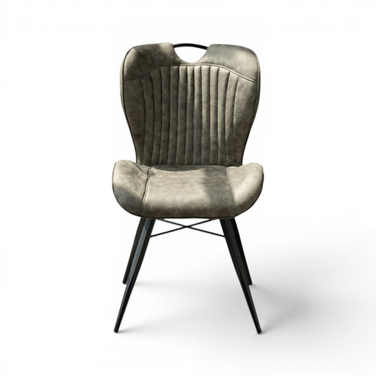 Mila Dining Chair - Grey - Pieces For Places