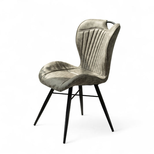 Mila Dining Chair - Grey - Pieces For Places