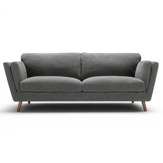 Nova - 3 Seater Moss Anthracite Corduroy - Pieces For Places