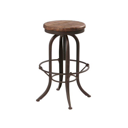Oyster Elm Adjustable Barstool - Pieces For Places