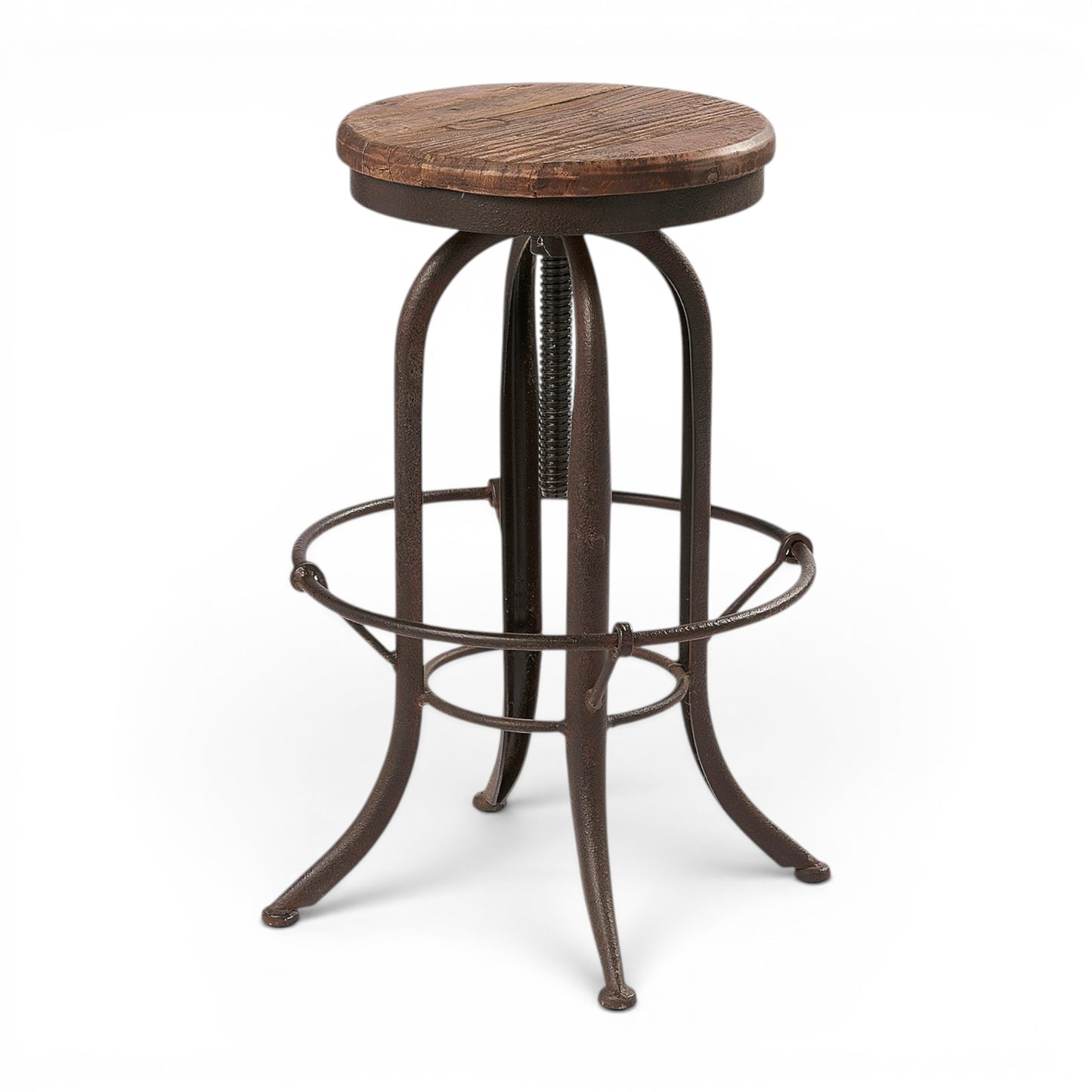 Oyster Elm Adjustable Barstool - Pieces For Places