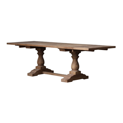 Oyster Elm Extending Dining Table - 3 Sizes - Pieces For Places