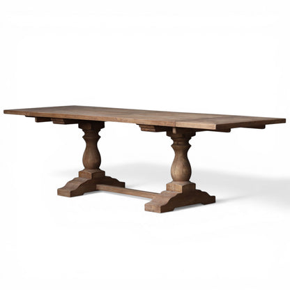 Oyster Elm Extending Dining Table - 3 sizes